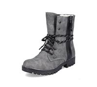 Rieker Women Ankle Boots 785K0, Ladies Lace-up Ankle Boot,Water Repellent,riekerTEX,Half Boots,lace-up Bootie,Waterproof,tex,Grey (grau / 45),40 EU / 6.5 UK