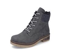Rieker Women Ankle Boots Y7424, Ladies Lace-up Ankle Boot,Low Boots,Chukka Boot,Short Boots,lace-up Boot,Grey (grau / 45),38 EU / 5 UK