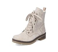 Rieker Women Ankle Boots Y7446, Ladies Lace-up Ankle Boot,Low Boots,Chukka Boot,Short Boots,lace-up Boot,Beige (Beige / 60),41 EU / 7.5 UK