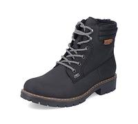 Rieker Women Ankle Boots Y9125, Ladies Lace-up Ankle Boot,Water Repellent,riekerTEX,Short Boots,lace-up Boot,Low Boots,Black (Schwarz / 00),38 EU / 5 UK