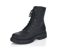 Rieker Women Ankle Boots Z9120, Ladies Biker Boots,Boots,Half Boots,Biker Boot,Flat,Black (Schwarz / 00),39 EU / 6 UK