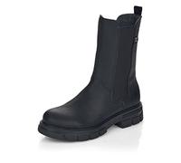 Rieker Women Ankle Boots Z9180, Ladies Bootees,Low Boots,Boot,Half Boot,Bootie,Zipper,Black (Schwarz / 02),37 EU / 4 UK