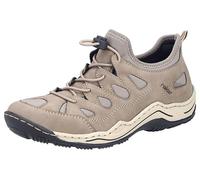 Rieker Women Beige Slip-On Sneakers Trainers Loafer Sneakers L0551