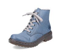 Rieker Women Boots 78240, Ladies Lace-up Boots,lace-up Boots,Half Boots,Lacing,Blue (Blau / 14),38 EU / 5 UK