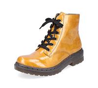 Rieker 78240-68 Ladies Yellow Zipper Boots Size: EU 38 / UK 5, Colour: