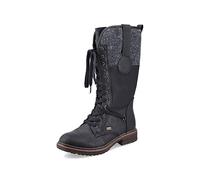 Rieker Women Boots 94730, Ladies Winter Boots,Water Repellent,riekerTEX,Winter Boots,Laced Boots,Lined,Warm,Waterproof,tex,Black (Schwarz / 00),37 EU / 4 UK
