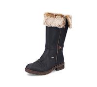 Rieker Women Boots Z4751, Ladies Winter Boots,Water Repellent,riekerTEX,Winter Boots,Laced Boots,Lined,Warm,Waterproof,tex,Black (Schwarz / 00),38 EU / 5 UK