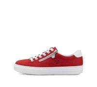 Rieker Women Lace-Up Shoes L59L1, Ladies Comfort Shoes (Red, UK Footwear Size System, Adult, Women, Numeric, Medium, 6)