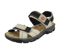 Rieker Women’s 68851 Closed Toe Sandals, Beige (crema/champignon / 60), 6.5 UK