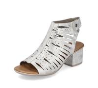 Rieker Women Sandals 64676, Ladies Strappy Sandals,Summer Shoe,Summer Sandal,Comfortable,Flat,Beige (Beige / 60),40 EU / 6.5 UK