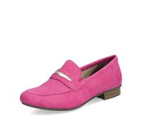 Rieker Women Slipper Half Shoes Ballerina Shoes Moccasin Pink Rose 51996
