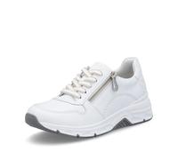 Rieker Women Trainers 48134, Ladies Low-Tops,Removable Insole,Low Shoe,Street Shoes,Leisure,Sporty,White (Weiss / 81),36 EU / 3.5 UK
