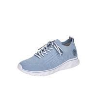 Rieker Women Trainers 54020, Ladies Low-Tops,Removable Insole,Low Shoe,Street Shoes,Leisure,Sporty,Blue (Blau / 12),41 EU / 7.5 UK