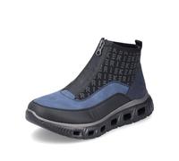 Rieker Women Trainers M6052, Ladies High-Tops,Sports Shoes,High Top Sneaker,Sneaker Boots,Mid Cut,Black (Schwarz Kombi / 00),39 EU / 6 UK