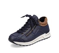 Rieker Women Trainers N1400, Ladies Low-Tops,Removable Insole,Low Shoe,Street Shoes,Leisure,Sporty,Blue (Blau / 14),40 EU / 6.5 UK