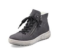 Rieker Women Trainers Z6611, Ladies Low-Tops,Removable Insole,Street Shoe,lace up Shoe,Sports Shoe,Low Shoe,Leisure,Grey (grau / 45),37 EU / 4 UK