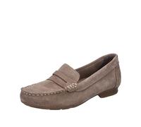Rieker Women's 40051 Loafers, Beige, 6.5 UK