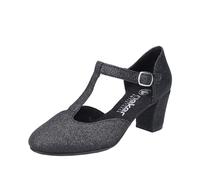 Rieker Women's 41087 Low Shoes, Black, 40 EU