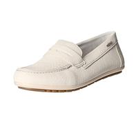 Rieker Women's 43862 Loafer, White, 42 EU