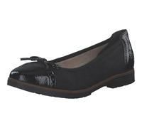 Rieker Women's 45358 Ballet Flats, Black 00, 5 UK
