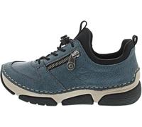 Rieker Women's 45951 Slippers, Blue, 42 EU, Blue, 8 UK