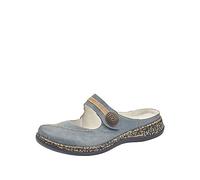 Rieker Women's 46391 Loafer, Blue, 3.5 UK