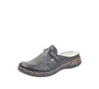 Rieker Women's 46393 Clogs, Black, 8 UK