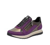 Rieker 49002-30 Purple multi Womens trainers in a Plain Synthetic in Size 41