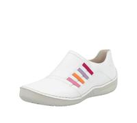 Rieker Women's 52560, Women's Low Shoes, White 80, 6 UK