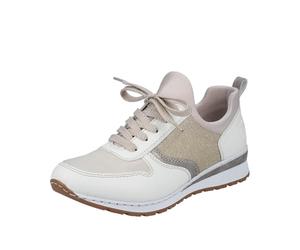 Rieker Women's 54451 Trainers, Beige Combi, 3.5 UK