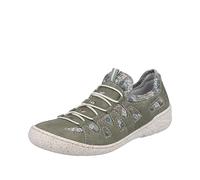Rieker Women's 54560 Sneaker, Green, 8 UK