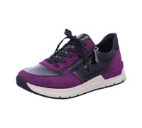 Rieker Women's 58902 Sneaker, Amethyst Black Black, 6.5 UK