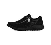 Rieker 59501-00 Women's Lace-Up Shoes Textile & Synthetic in Black, Black 00, 6 UK