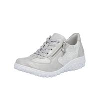 Rieker Women's 59501 Lace-Up Shoes, Silver/Platinum, 39 EU