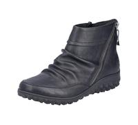 Rieker Women's 59585 Short Boots (Blue, 6.5, UK Footwear Size System, Adult, Women, Numeric, Medium, 6.5)