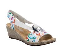 Rieker Womens 624H6-91 Wedge Heeled Sandals 8 UK