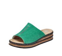 Rieker Women's 62905 Mules, Green, 8 UK