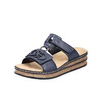 Rieker Women's 62936 Sandal, Blue, 6 UK