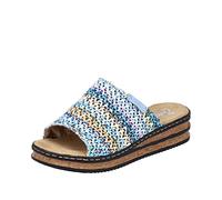 Rieker Women's 62968 Mules, Multicoloured, 7.5 UK