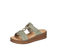 Rieker Women's 629K9 Mules, grün, 5 UK
