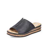 Rieker Women's 629M9 Sandal, Black, 6.5 UK
