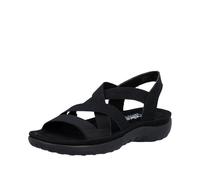 Rieker Ladies Rieker Sandals 64857 - Black - UK 5
