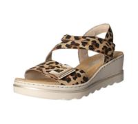Rieker Women's 67410 Wedge Sandals, Leo, 39 EU