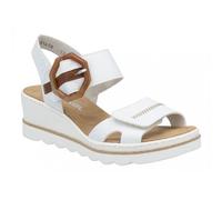 Women's Rieker 67476-83 Womens Sandals White Combination - Size: 8