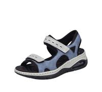 Rieker Women's 67666 Trekking Sandals, Blue, 5 UK