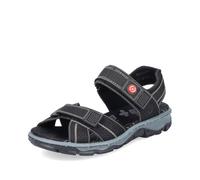 Rieker Women's 68851 Sandal, Black (Black 02), 7.5 UK
