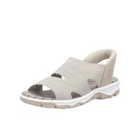 Rieker Women's 68895 Trekking Sandals, Beige, 4 UK