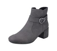 Rieker Women's 70289 Chelsea Boot, Gray, 3.5 UK