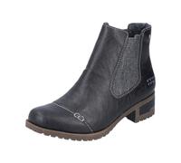 Rieker Women's 70354 Chelsea Boots, black, 3.5 UK