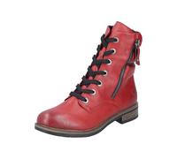 Rieker Women's 72212 Lace-up Boots, red, 8 UK